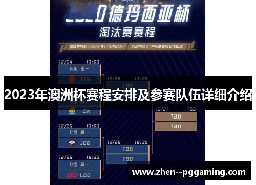 2023年澳洲杯赛程安排及参赛队伍详细介绍 2023年澳洲杯赛程安排及参赛队伍详细介绍